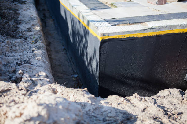 SJ Waterproofing Pros completing home waterproofing near Columbia, TN